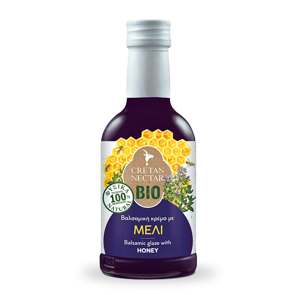 Balzaminio acto kremas su medumi „Cretan Nectar BIO“ 200 ml